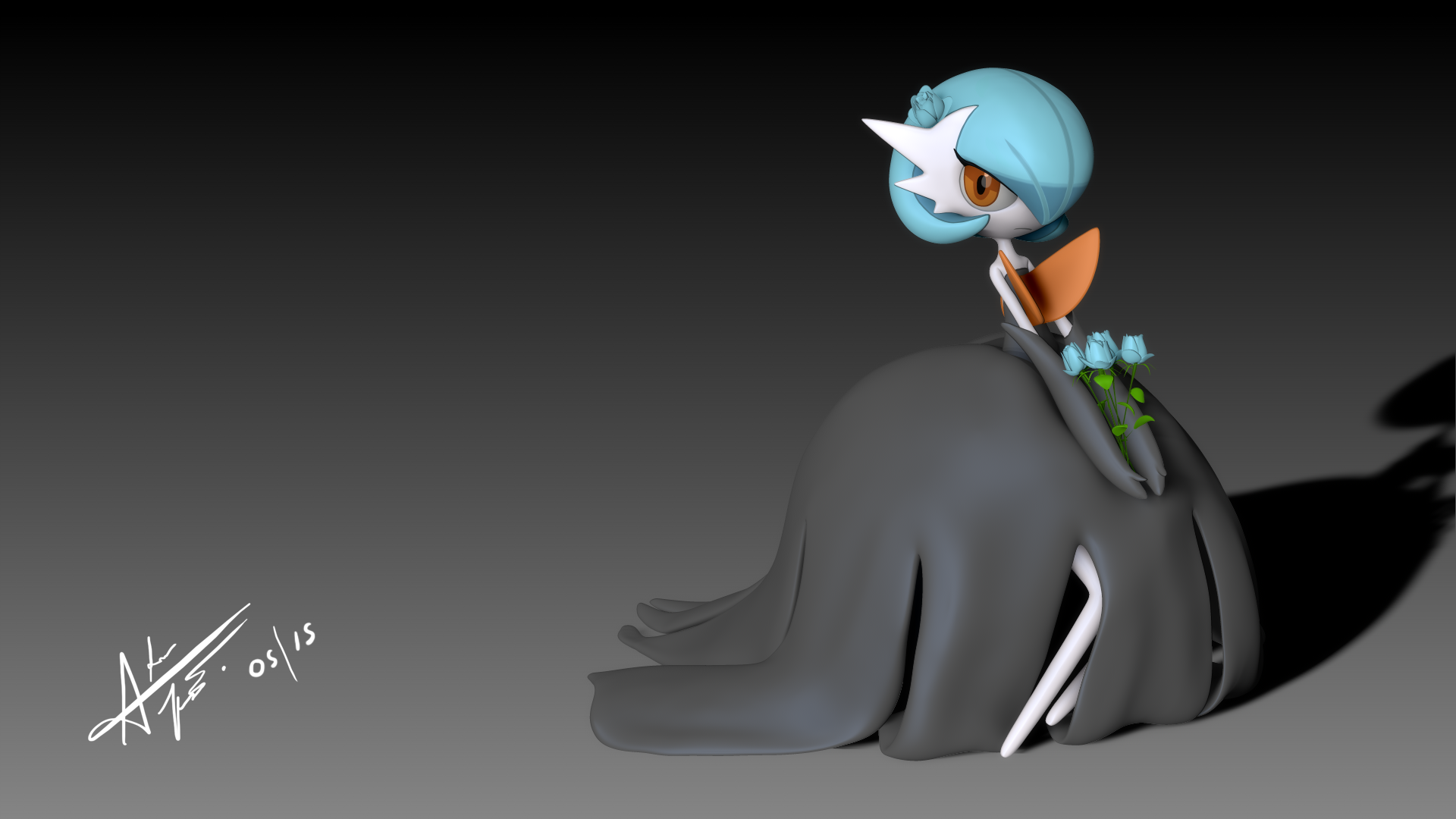 Mega Gardevoir (Shiny) by Shortyvoir on DeviantArt