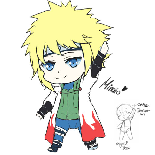 Minato Chibi - Desenho de pedro_henrique - Gartic