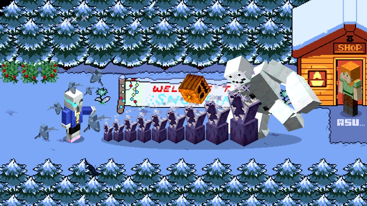 Illager Minecraft In Snowdin Town Undertale By Pejubanyak On Deviantart Illager Minecraft In Snowdin Town Undertale By Pejubanyak On Deviantart