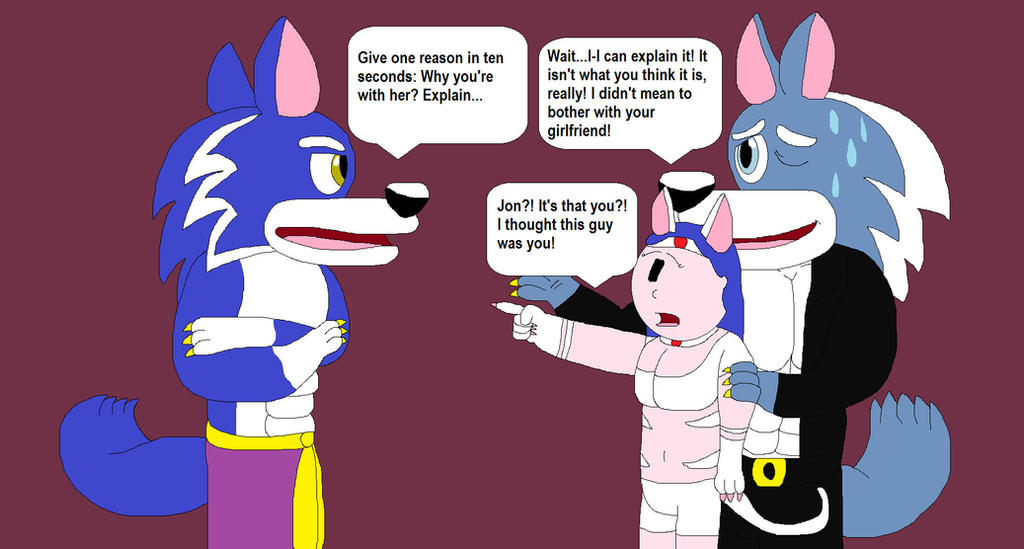 Warewolf Two Wolves Two werewolves' issue by marlon94 on DeviantArt