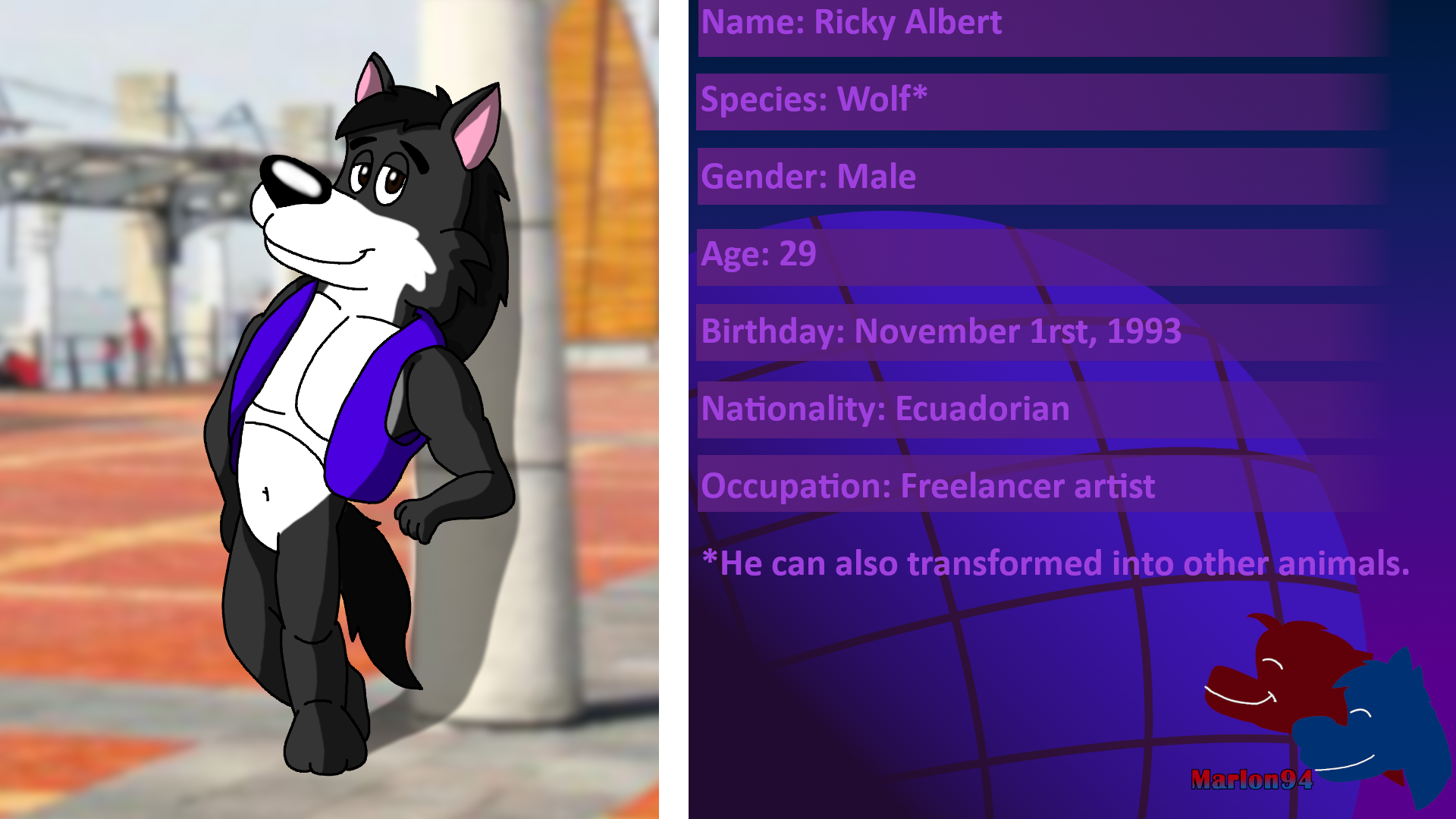 Character profile: Ricky by marlon94 on DeviantArt