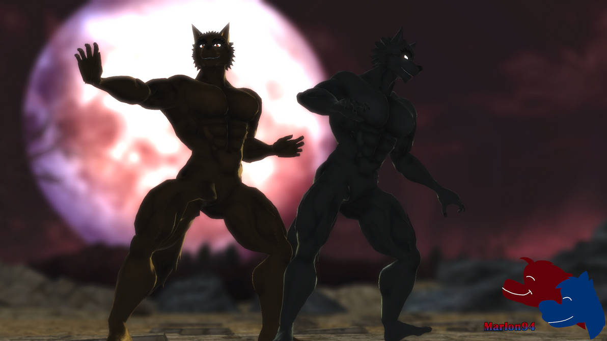 2 Werewolves Two bold werewolves by marlon94 on DeviantArt