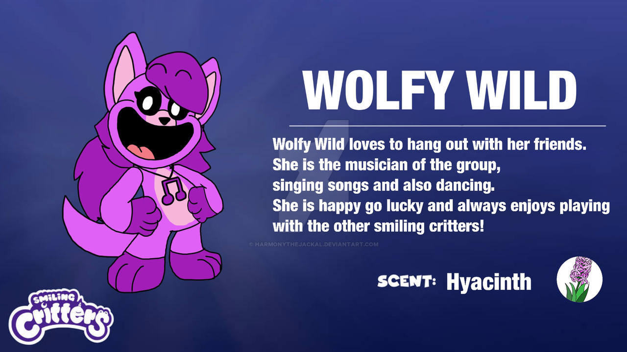 Wolfy Cod Fanmade Smiling Critter (Wolfy Wild) by HarmonytheJackal on DeviantArt