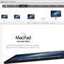 MacPad' promotion on apple's website.