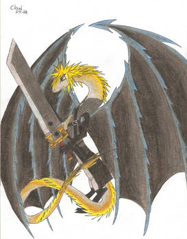 Gift: Cloud Strife Dragon