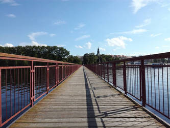 Bridge in Kamie Pomorski (Poland)