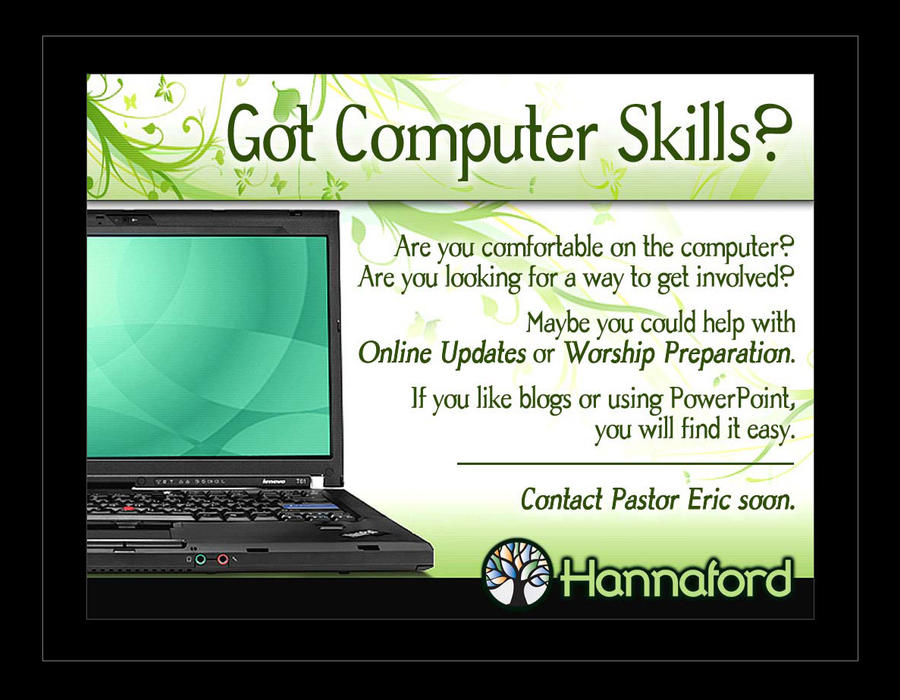 Got Computer Skills? by ecpowell