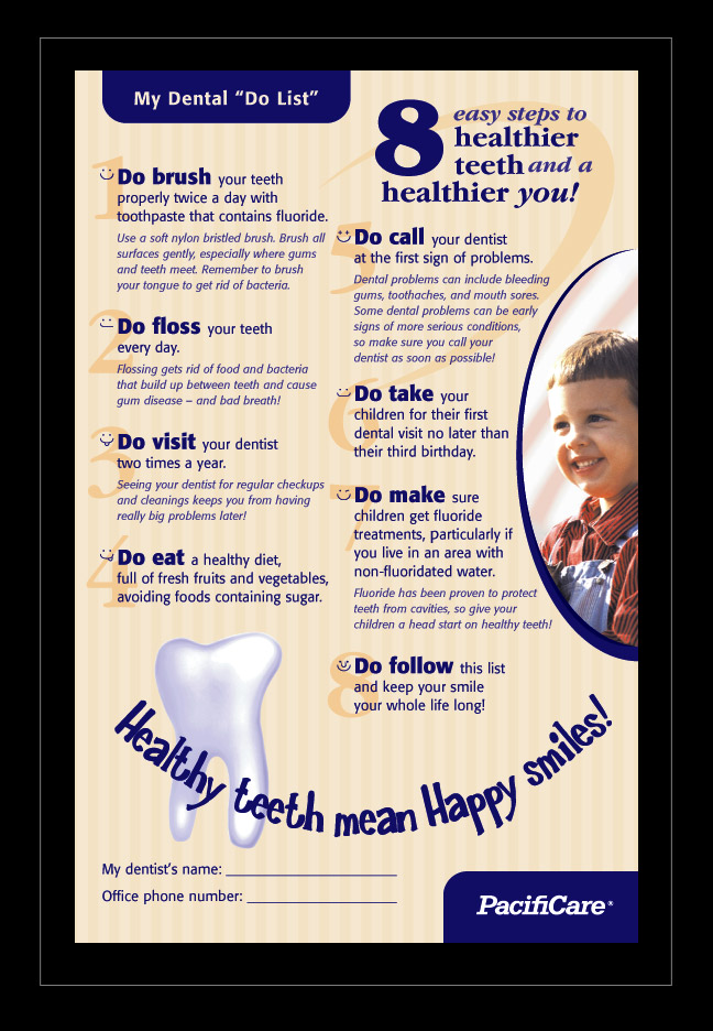 Dental 'Do List'