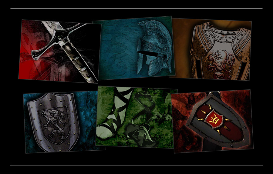 Armor Backgrounds by ecpowell