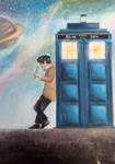 Farewell to 11th Doctor on 70*50 cm canvas by pringlesaddict99