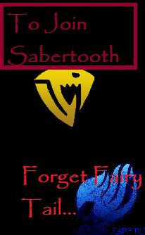 Fairy Tail Fanfiction Cover: To Join Sabertooth
