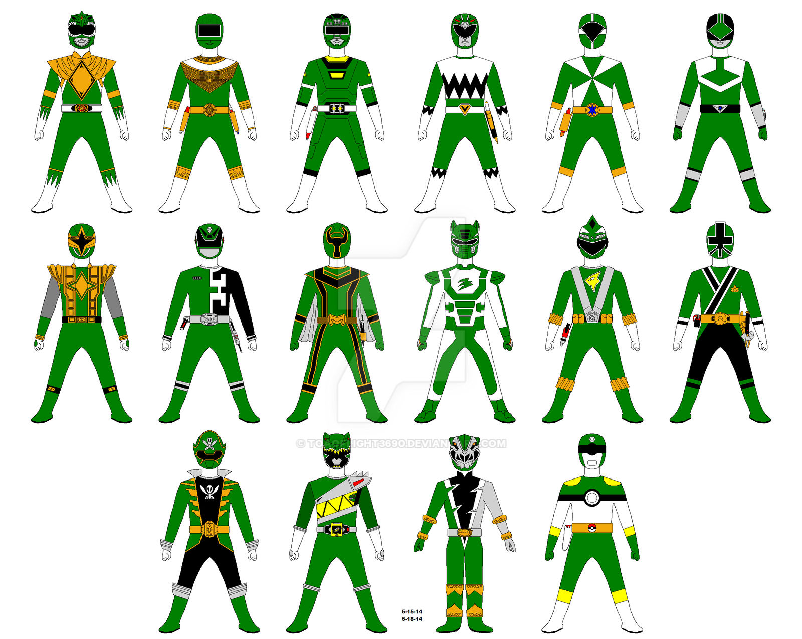 Green Ranger Tribute by Toaoflight3690 on DeviantArt