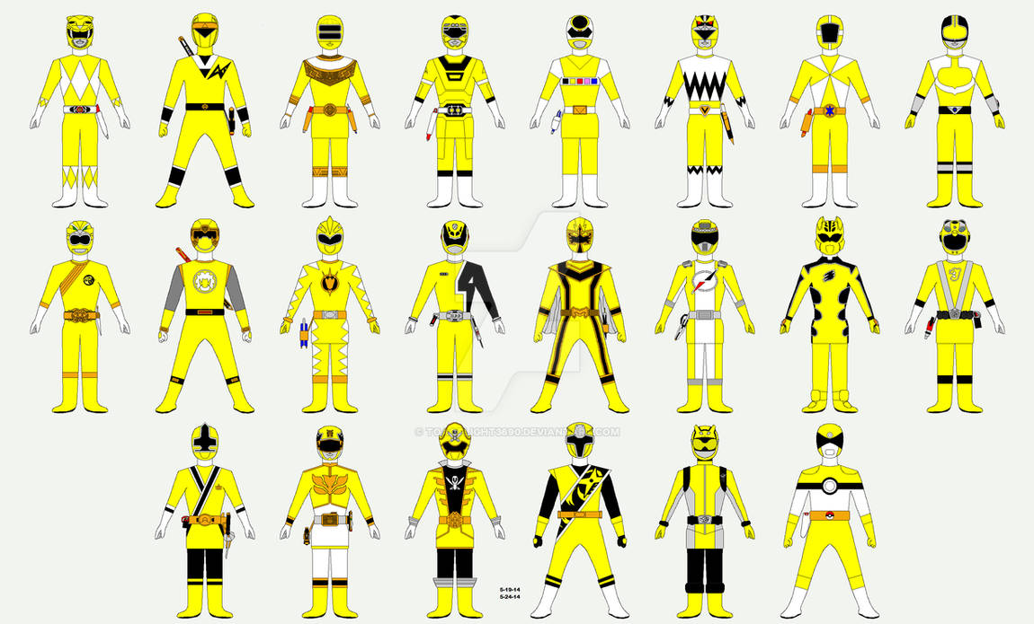 Yellow Ranger Tribute by Toaoflight3690 on DeviantArt
