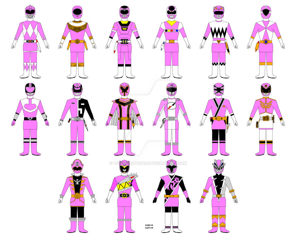 Pink Ranger Tribute by Toaoflight3690 on DeviantArt