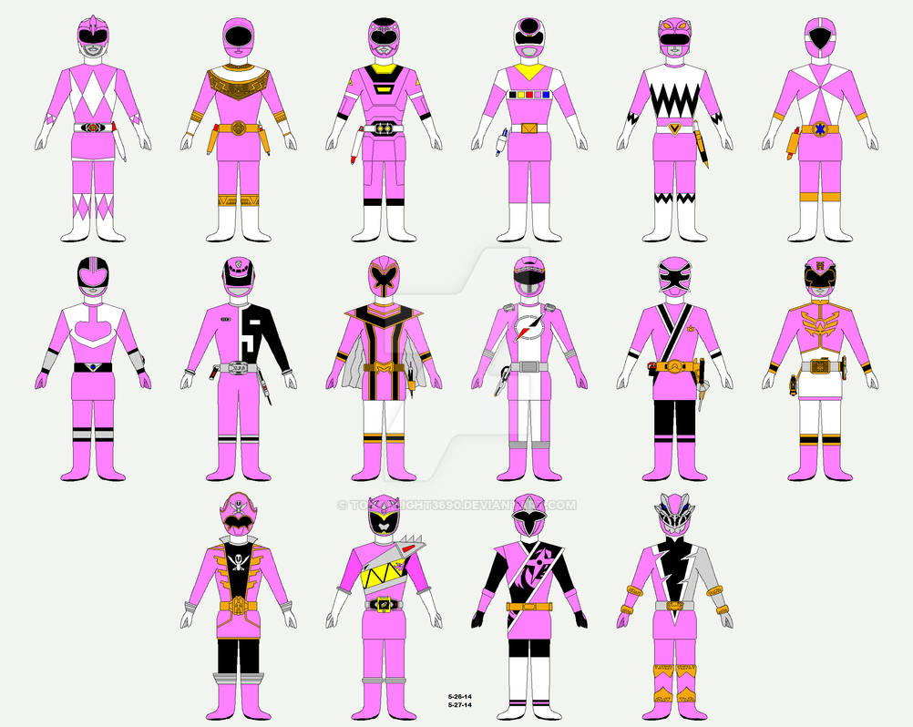 Pink Ranger Tribute by Toaoflight3690 on DeviantArt