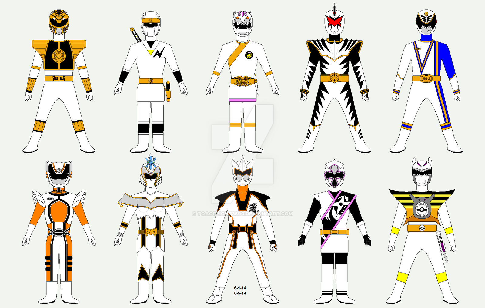 White Ranger Types White Ranger Tribute by Toaoflight3690 on DeviantArt