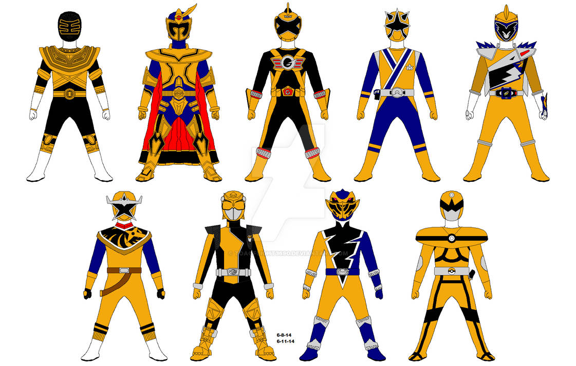 Gold Ranger Tribute by Toaoflight3690 on DeviantArt