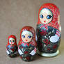 Khokhloma matryoshka