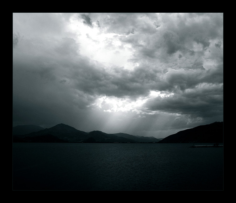 The Clouds above the Lake