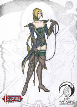 Castlevania Legends - Sonia Belmont (color)