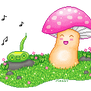 Dancing mushroom