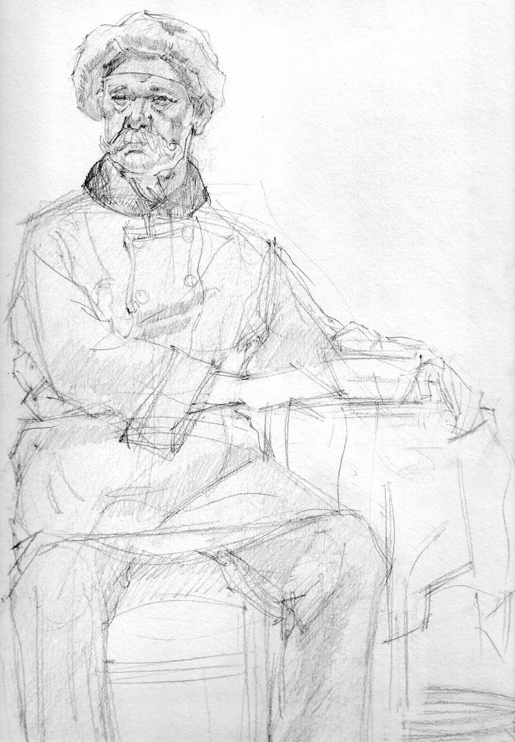 Chef - Live Model Study by JaredimusPrime on DeviantArt