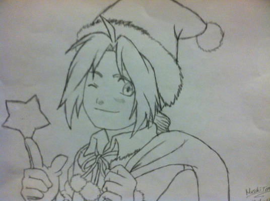 FMA - Edward Elric - Merry Christmas!