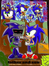 father and son jules and sonic