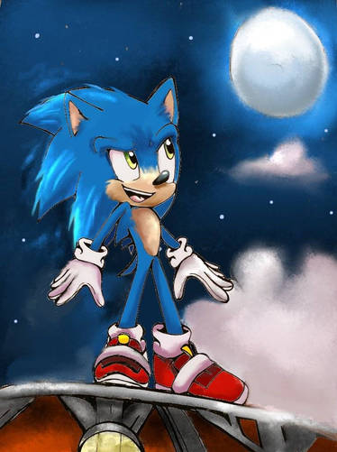 Sonic Movie Poster by Neonunderground on DeviantArt
