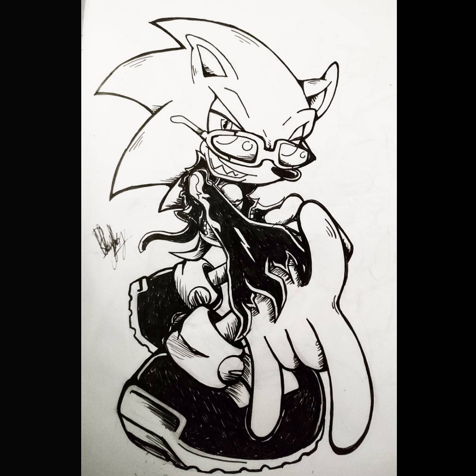 darkspine Sonic by 4sonicfan on DeviantArt