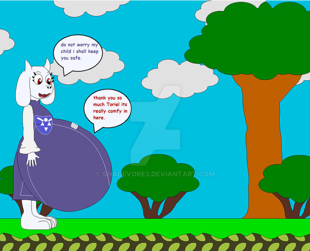 Toriels new friend by shadevore3 on DeviantArt