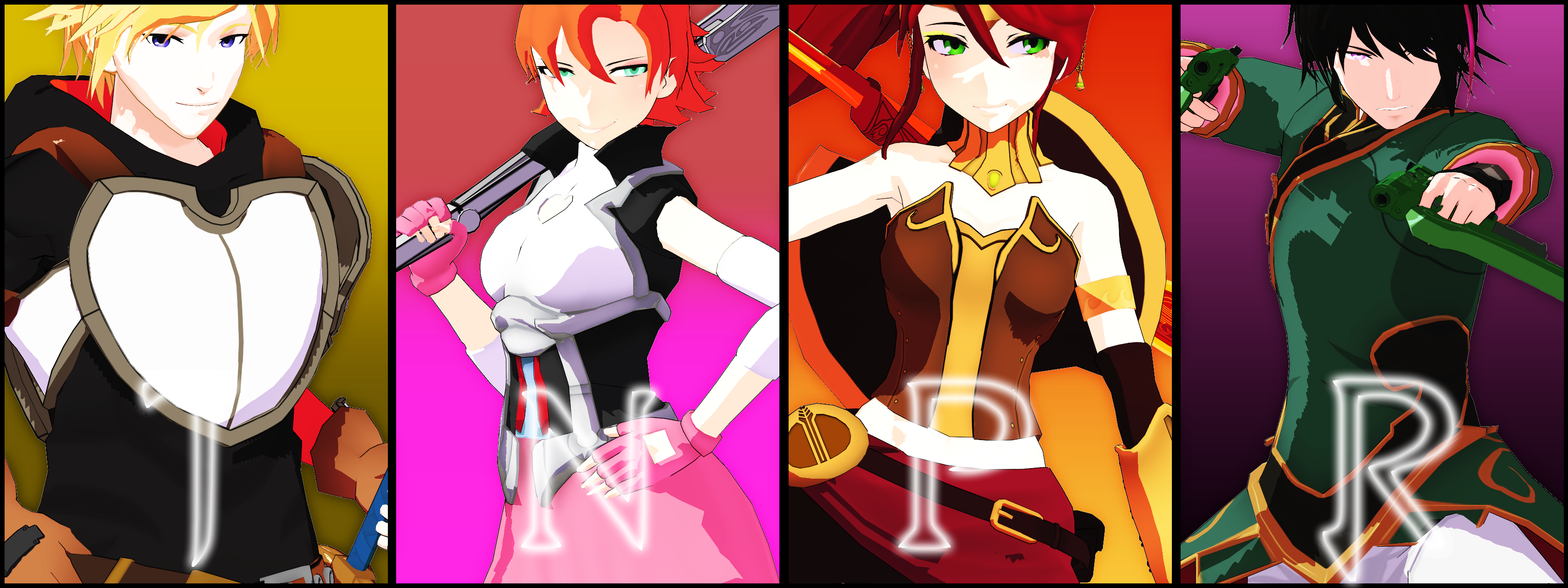 MMDxRWBY ] Team JNPR [ UPDATED // +DL!] by rxsilience on DeviantArt