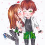 Surprise kiss