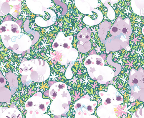 Kitty Garden pattern