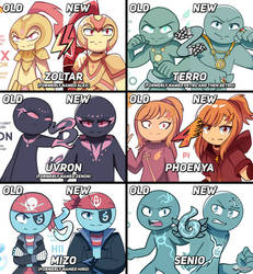 Old and New Guardians Comparison