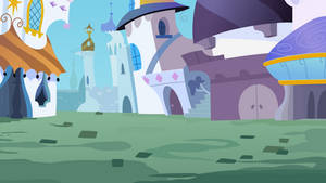 Background: Canterlot Streets