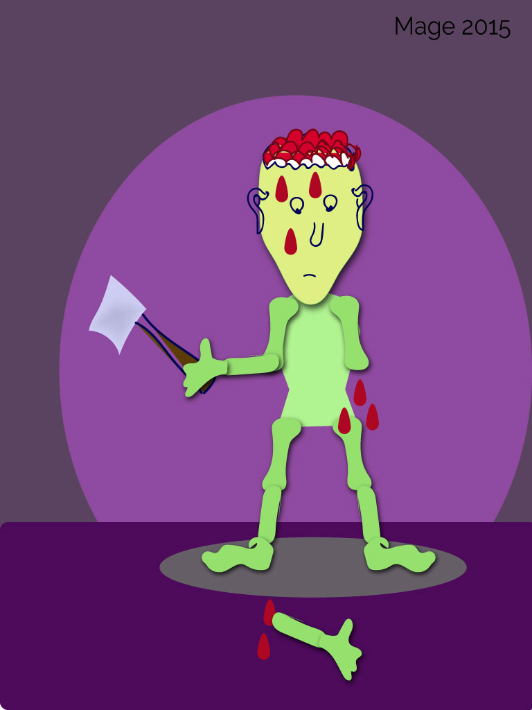 Zombie with Axe