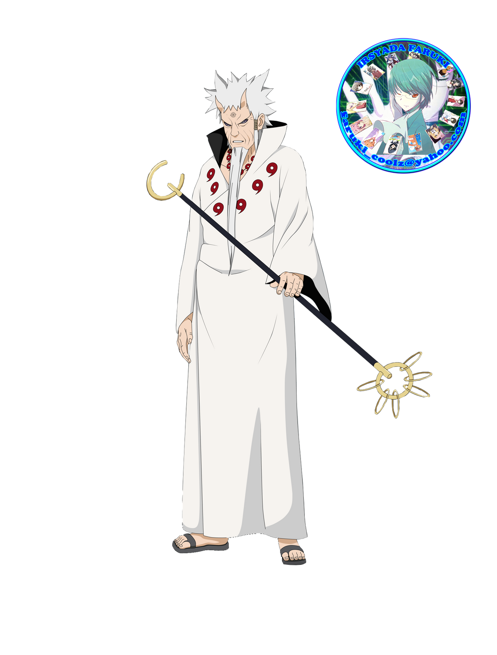 Hagoromo Otsutsuki (Sage Of The Six Paths) Ren by Irsyada007 on DeviantArt