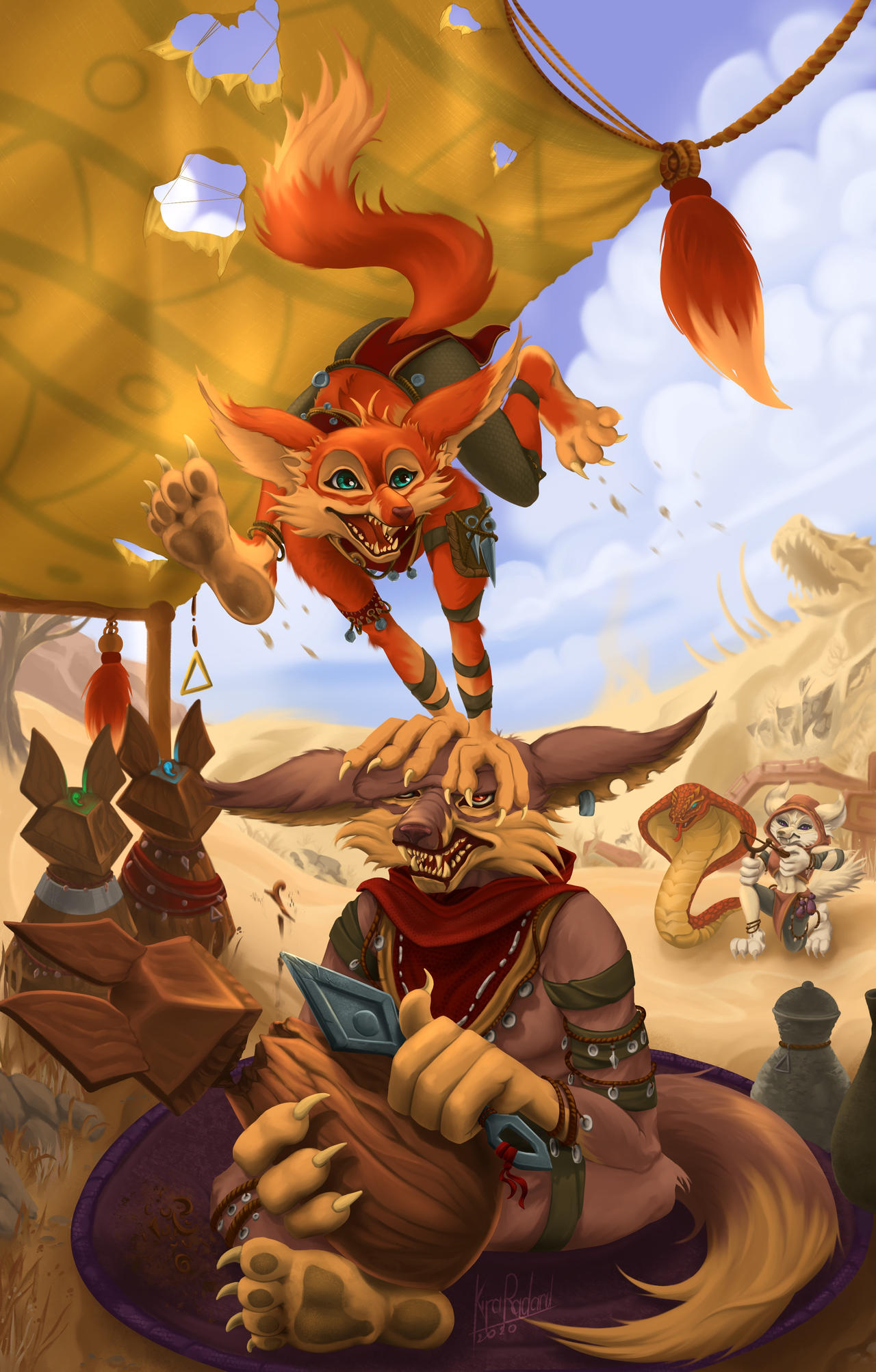 Vulpera by KiraRadaru on DeviantArt