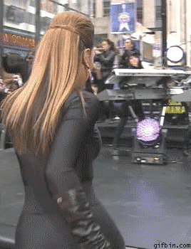 Beyonce and her lovely backside. by poptart317 on DeviantArt