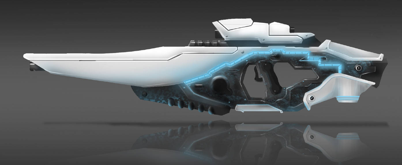 Spectre Rifle by ShiftyCatProductions on DeviantArt