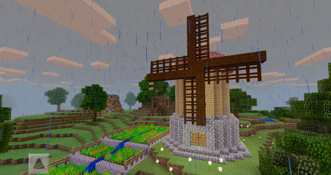 Minecraft: little windmill hill