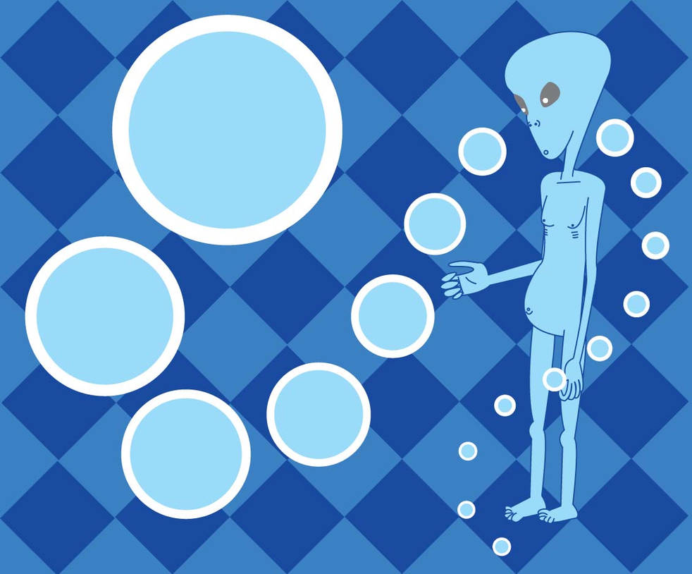 Big Belly Alien by sillysyd on DeviantArt