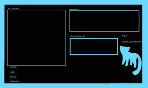 Ice devision blank  Referance sheet