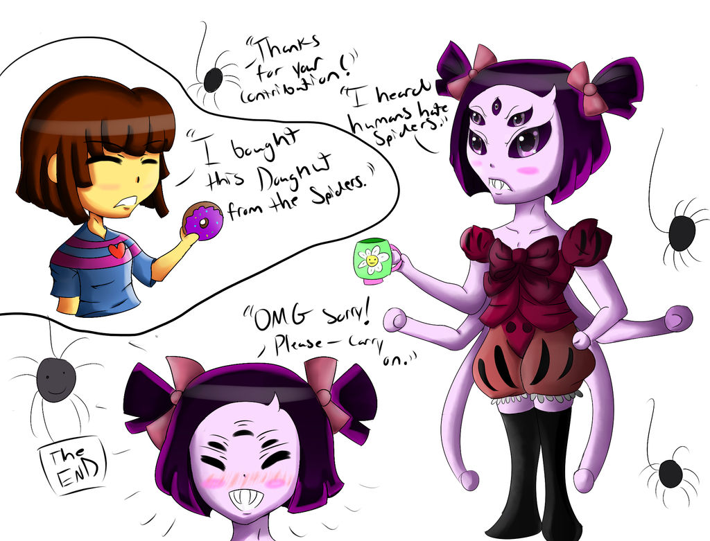 Undertale Muffet by KlonoaStarz on DeviantArt