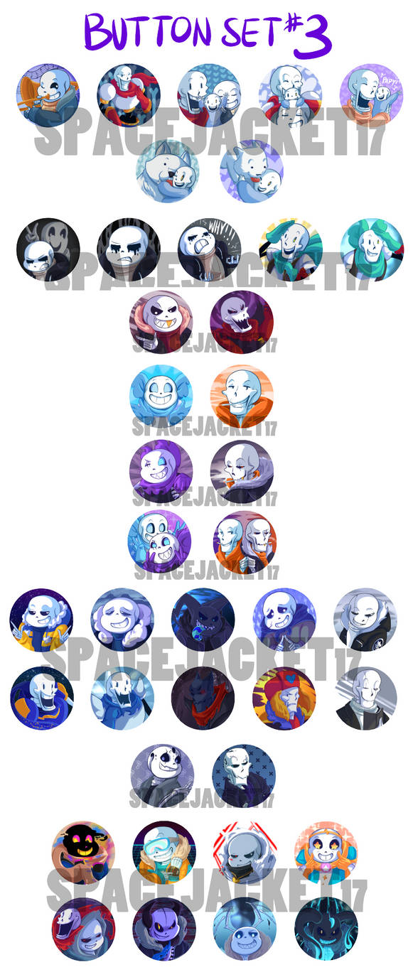 Undertale :: Buttons Set #3 by SpaceJacket on DeviantArt