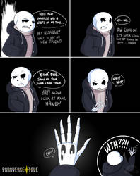 Undertale :: ParaverseTale :: Facepalm (literally)