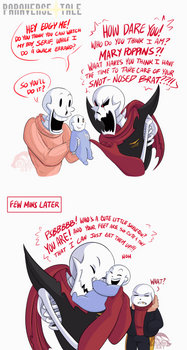 Undertale:ParaverseTale: Underfell: Tickle Monster