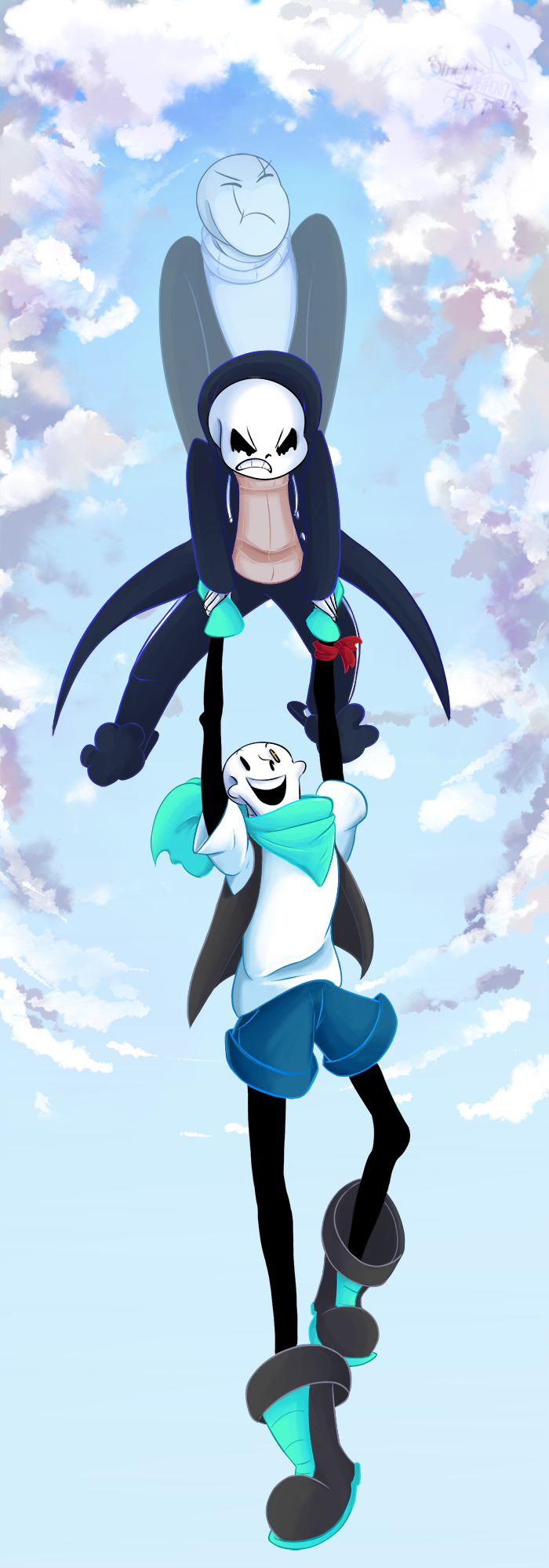Up Tale Deviantart Undertale: ParaverseTale: Up Up and AWAY by SpaceJacket on DeviantArt
