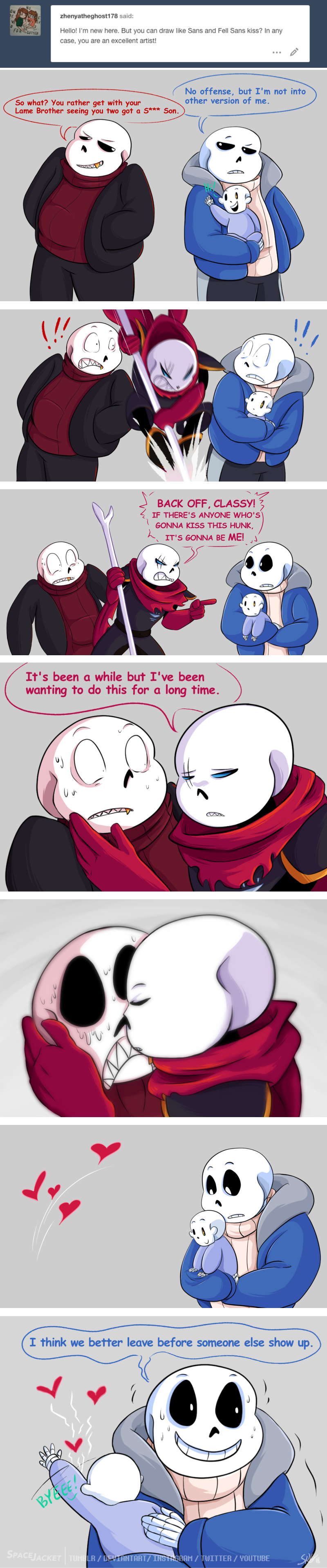 Ut Pv Sf Uf Kiss My Asks Comic By Spacejacket On Deviantart Ut Pv Sf Uf Kiss My Asks Comic By Spacejacket On Deviantart